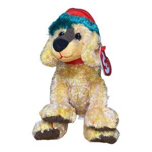 Ty Beanie Babies Jinglepup Dog Plush Collectible 2000 Christmas Holiday Edition